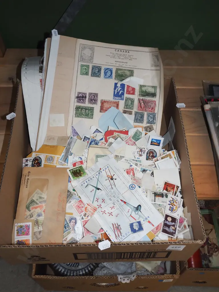 box of stamps Image 1++