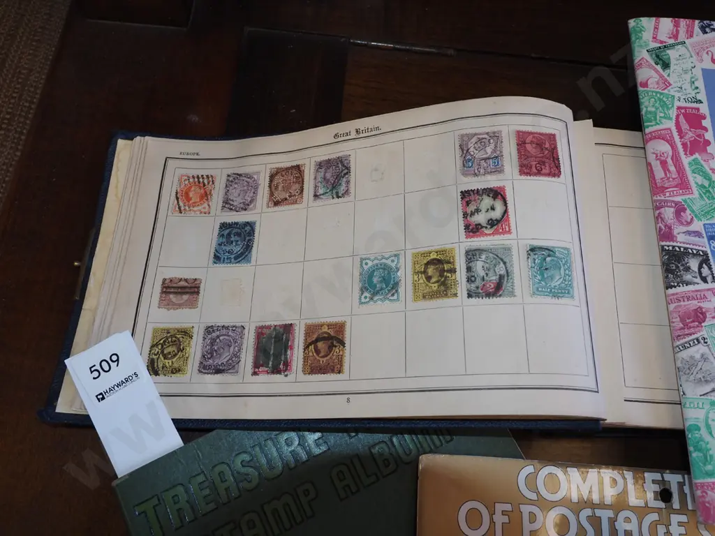 7x stamp albums Image 1++