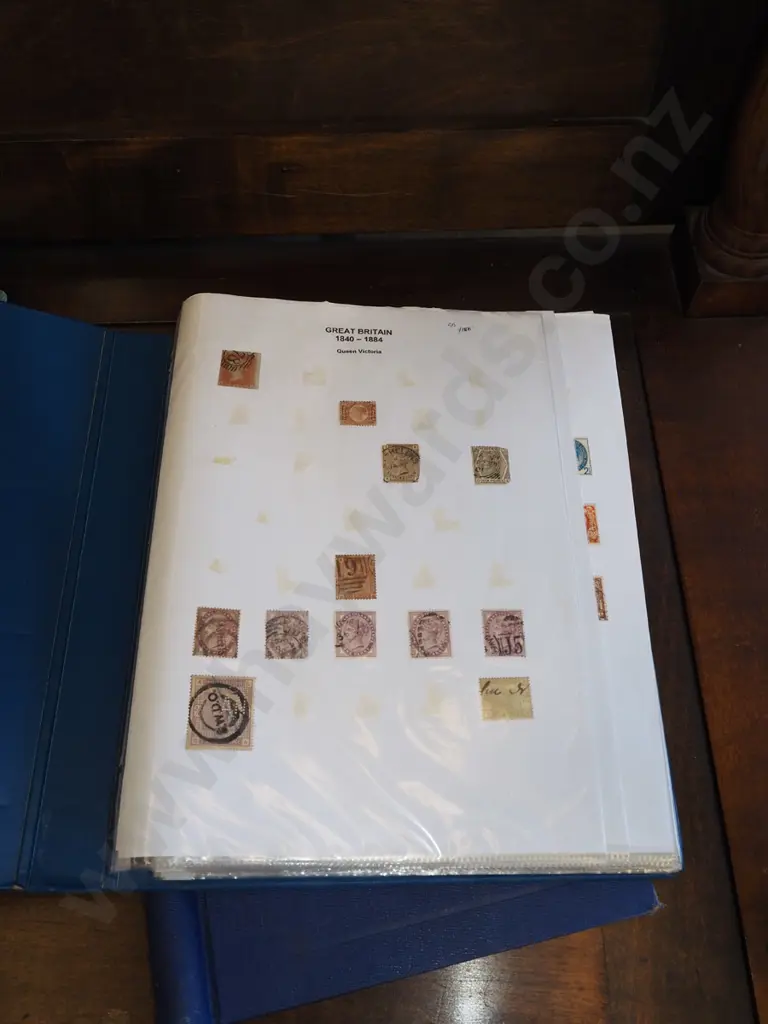 7x stamp albums Image 1++