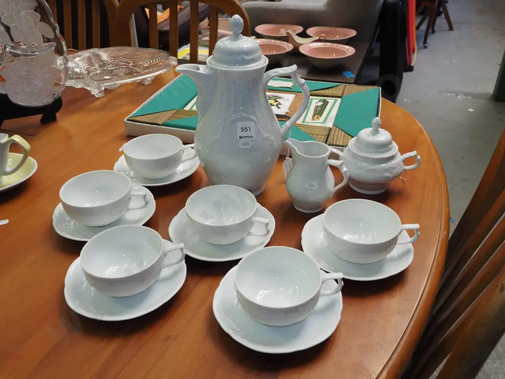 German pottery coffee set Image 1++