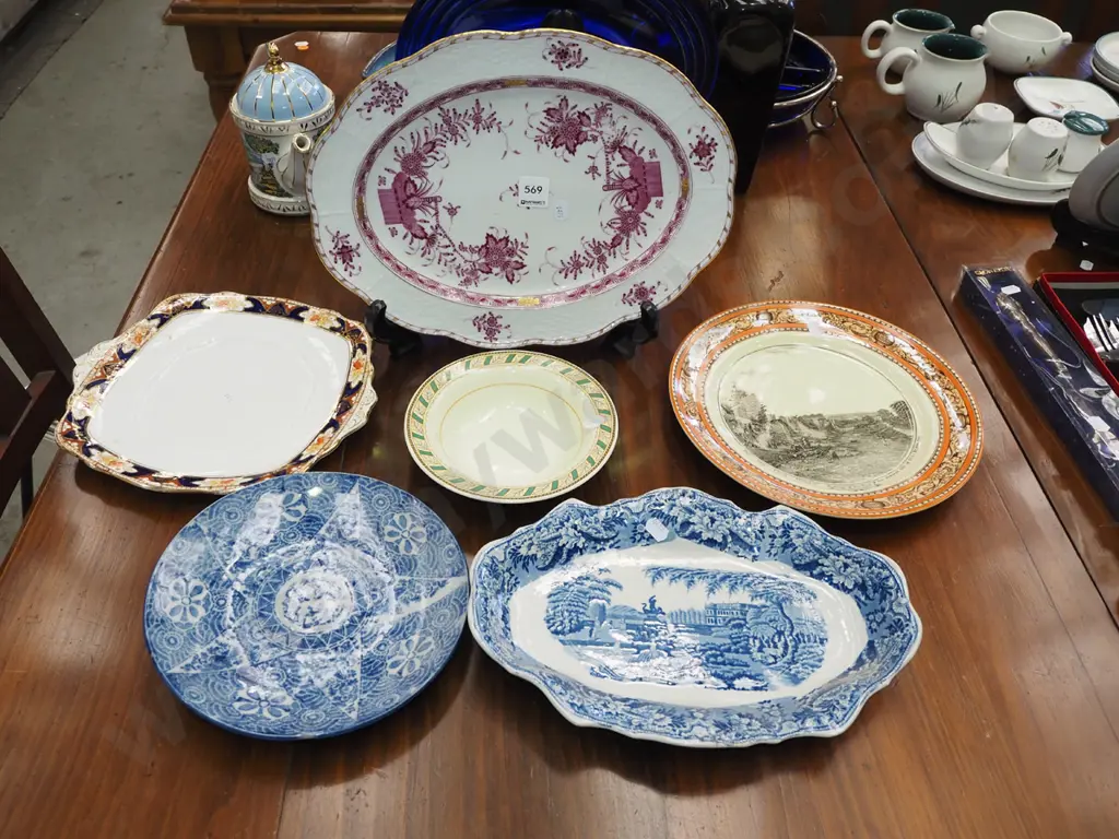 vintage ashet, historic Sydney plate, bowls etc Image 1++