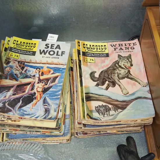 various classics illustrated comics