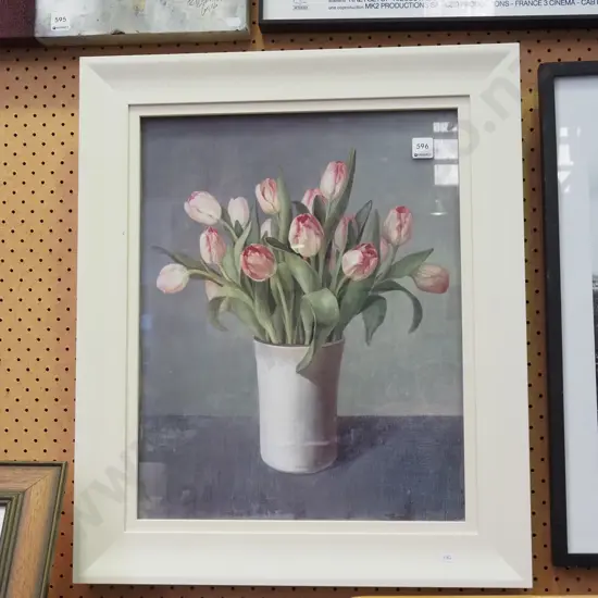 framed print - tulips