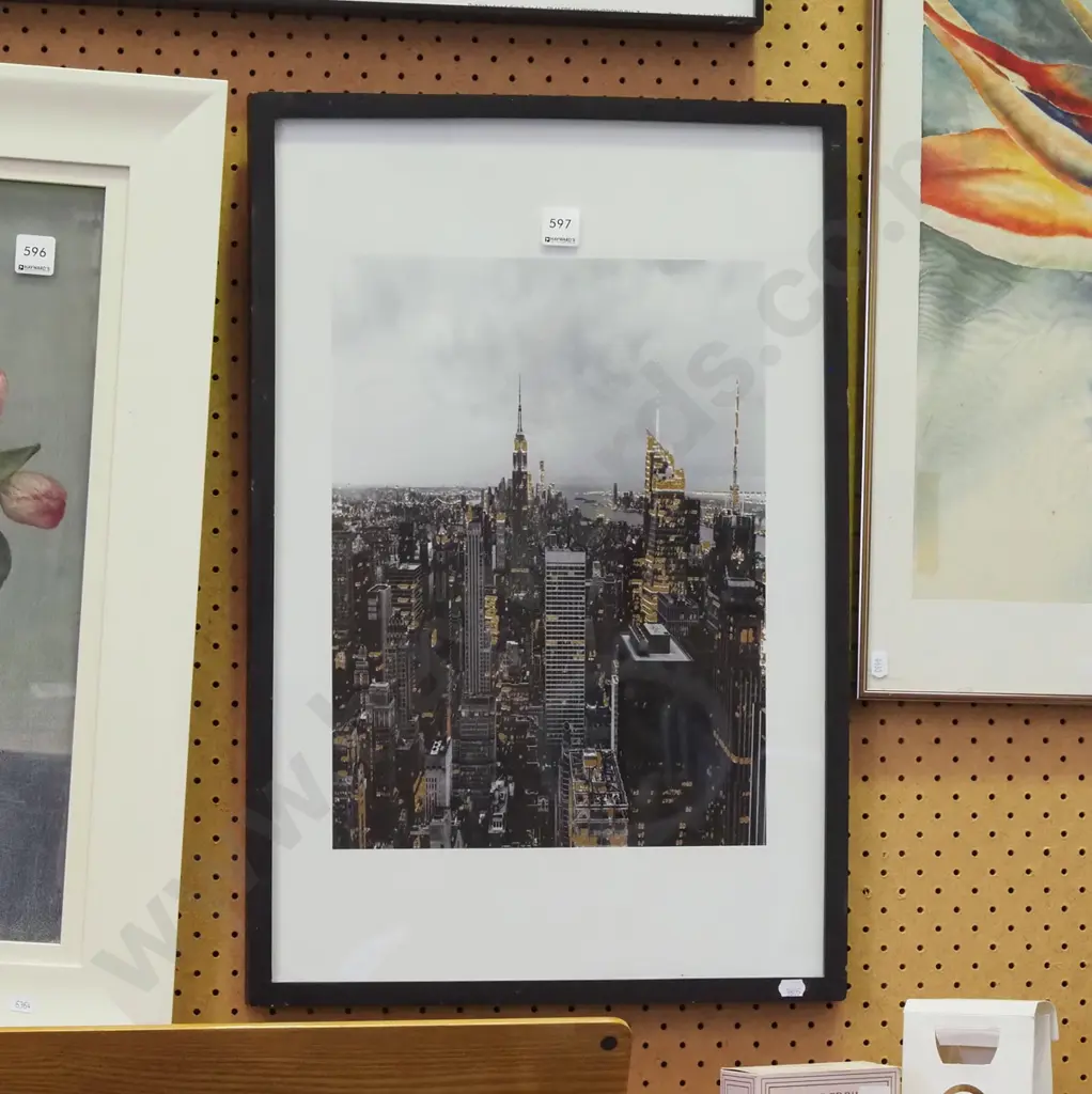 framed print - Manhattan skyline Image 1++