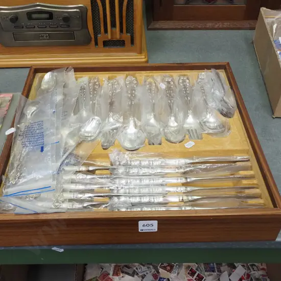 canteen of community plate cutlery