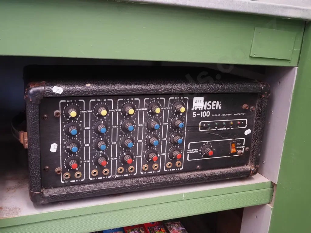 Jansen 5-100 pa amp Image 1++