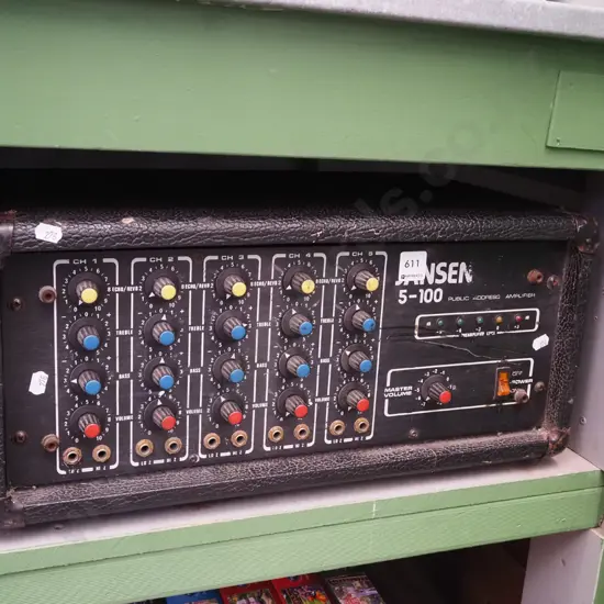 Jansen 5-100 pa amp