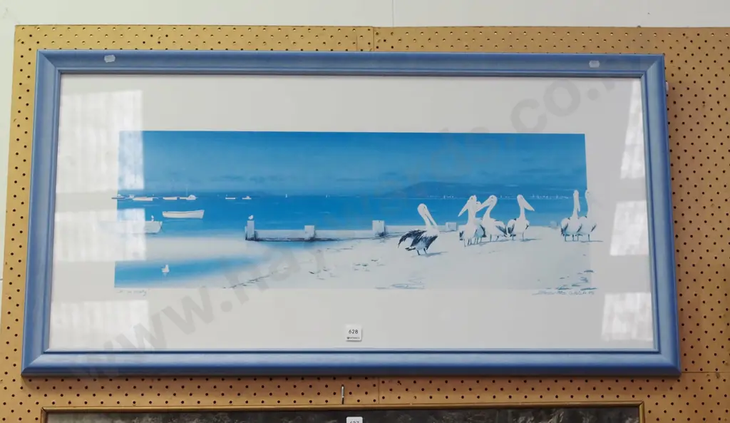 framed print - pelicans Image 1++