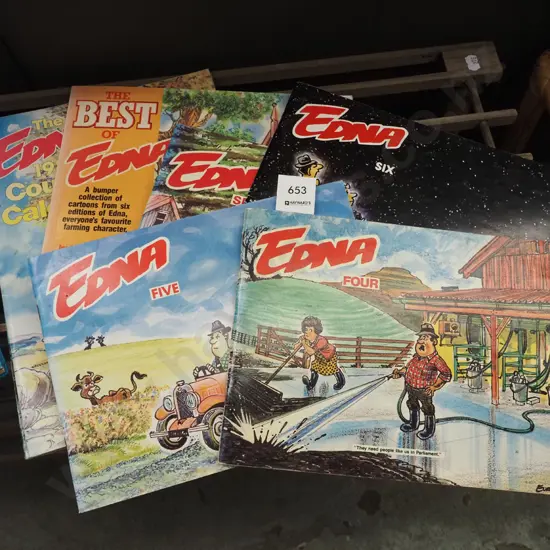 various Edna comic books