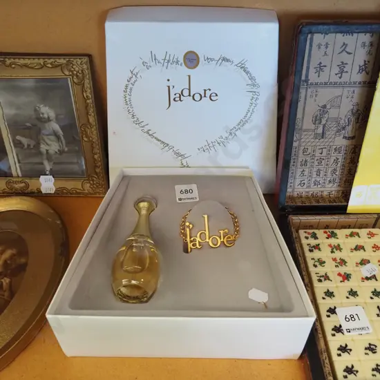 J'Adore boxed eau de parfum 30ml with bracelet
