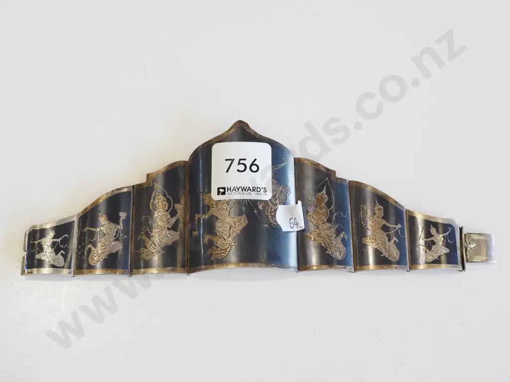 sterling silver Siam bracelet Image 1++