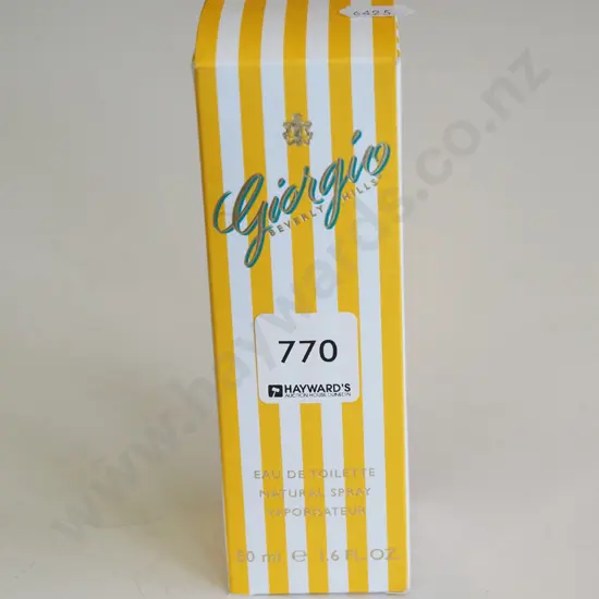 boxed as new Giorgio Beverley Hills eau de toilette 50ml