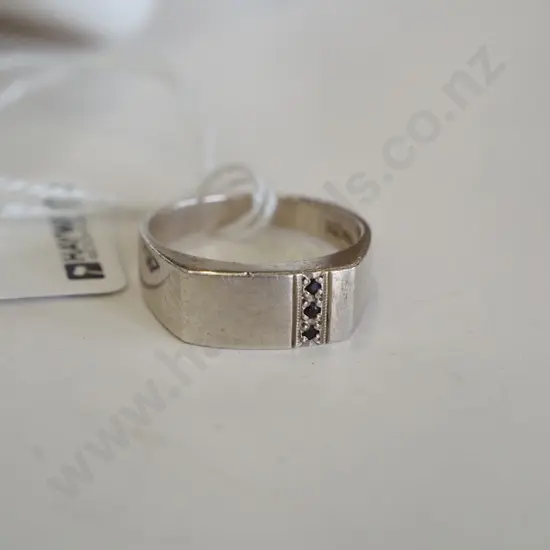 sterling silver signet ring