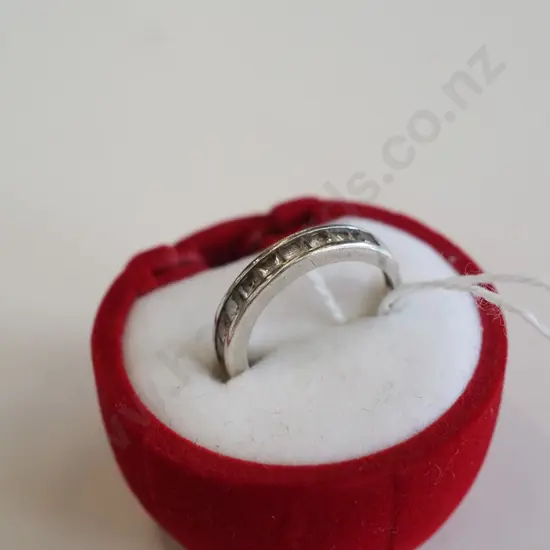 sterling silver & cz ring