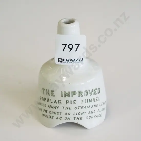 Bowies of Timaru pie funnel 