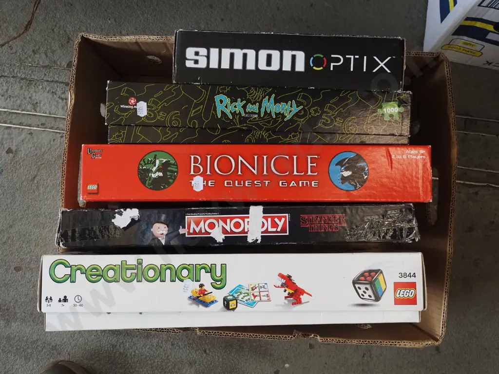 box of puzzles Image 1++