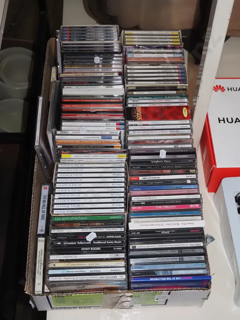 box of CDs Image 1++