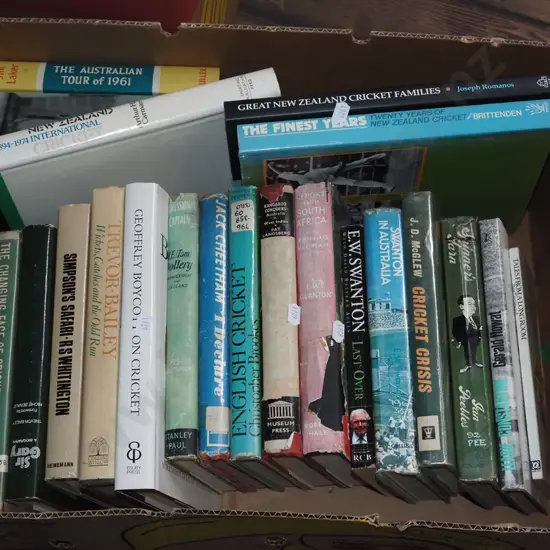 box; cricket books