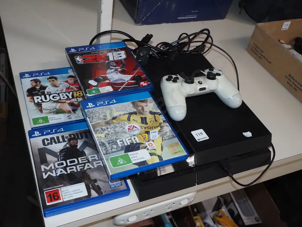 Sony playstation controller and games Image 1++