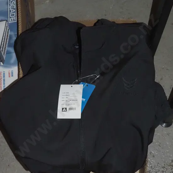 boxed 4XL soft shell vest, vests, 1x jacket