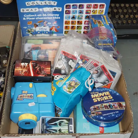 box; collector cards, dominoes etc