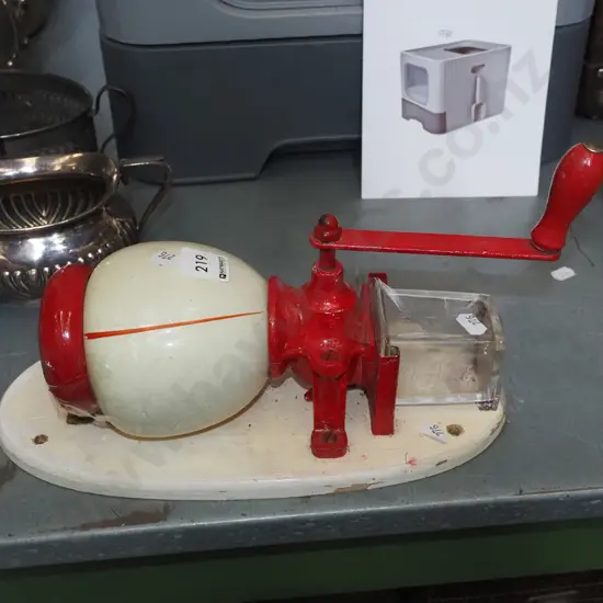 retro wall mounted coffee mill