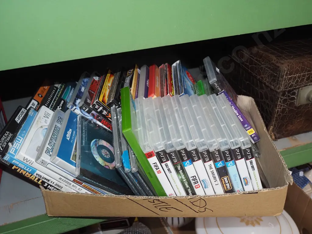 box; DVDs, playstation games etc Image 1++