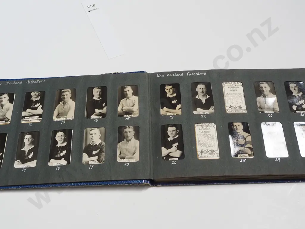 Three Castles cigarette card album Image 1++