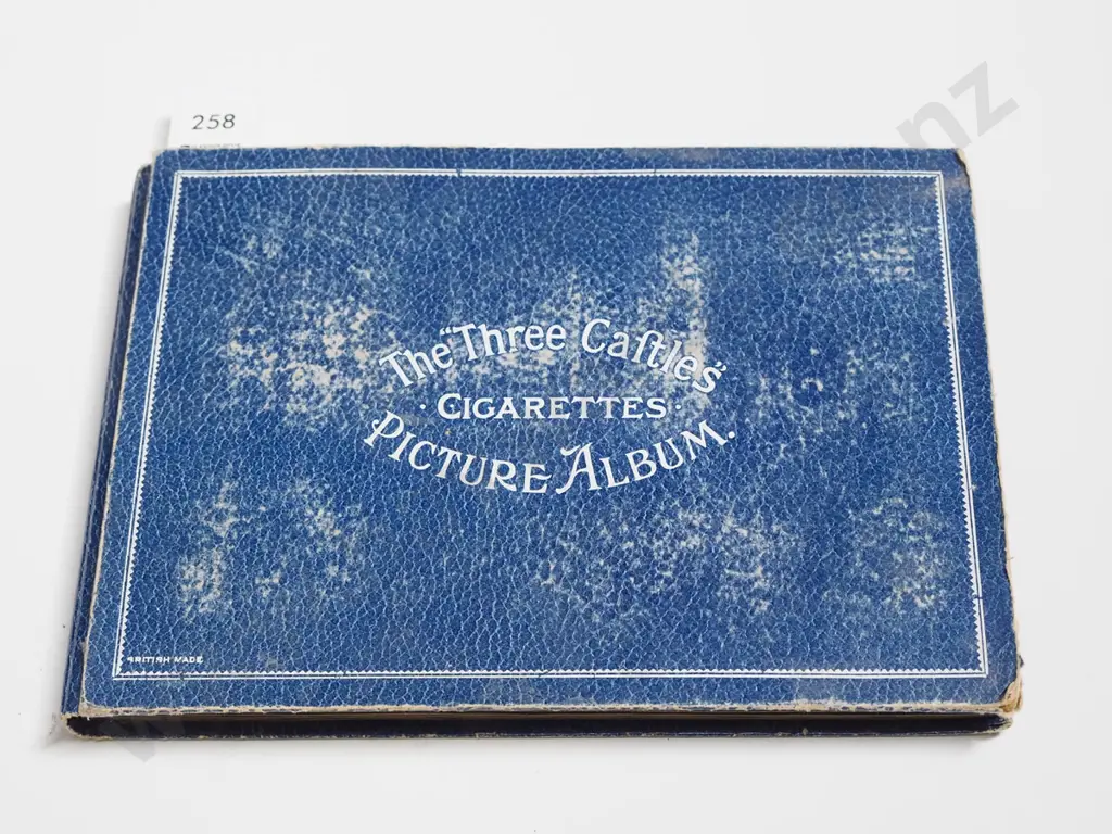 Three Castles cigarette card album Image 1++