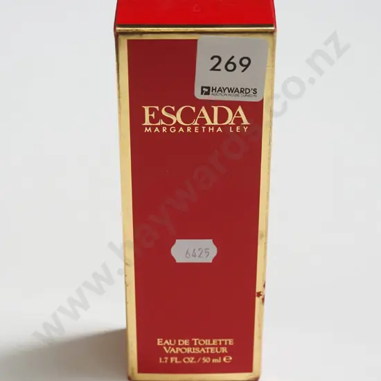 boxed as new Escada eau de toilette 50ml