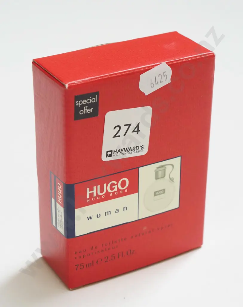 boxed as new Hugo Boss Woman eau de toilette 75ml Image 1++