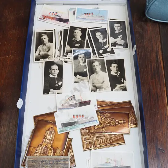box of collector cards