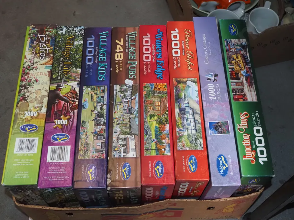 box of puzzles Image 1++