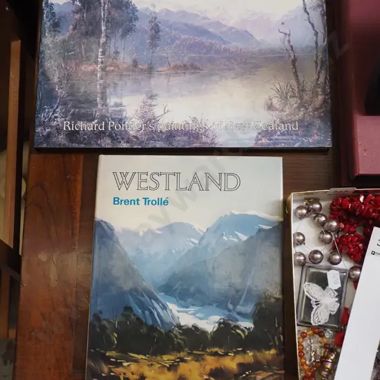 2x NZ landscape art books