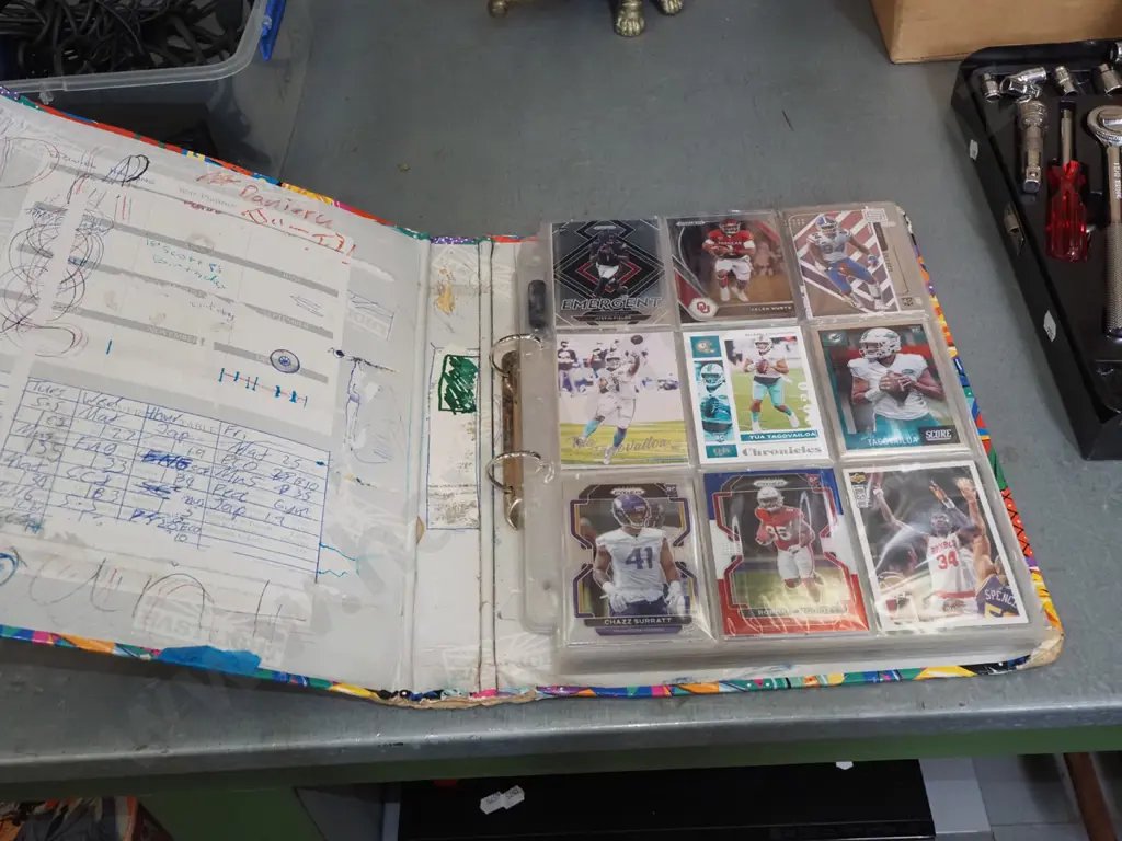 album of various sporting collector - mainly basketball Image 1++