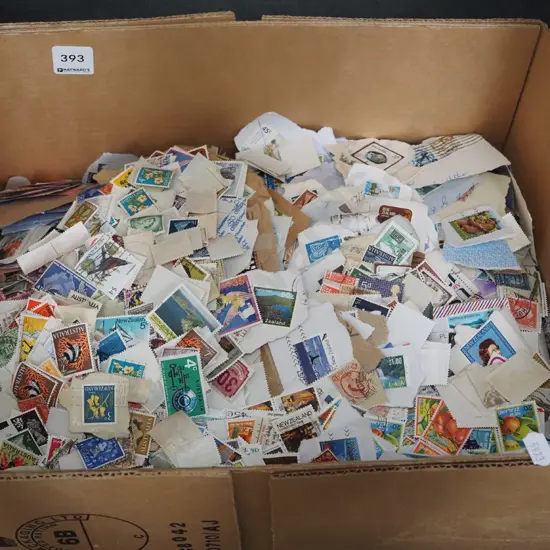 box of stamps