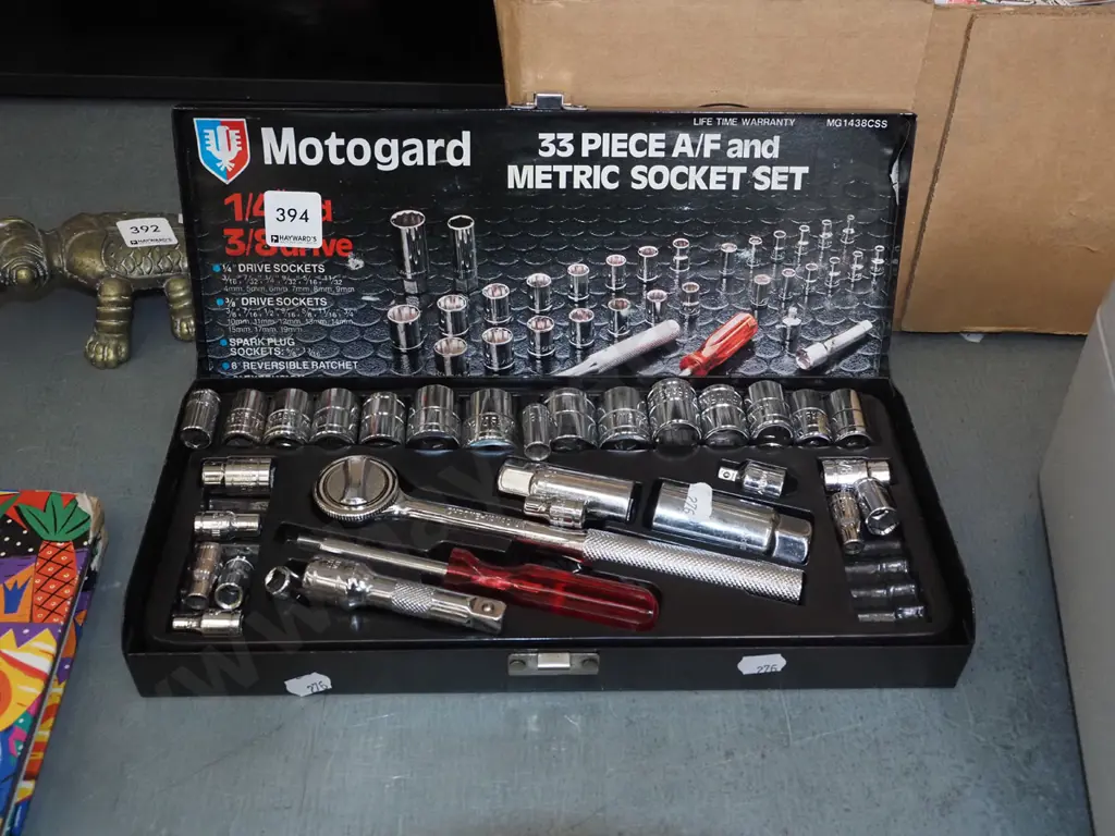 Moto Gard 33 piece socket etc Image 1++