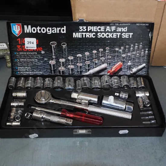 Moto Gard 33 piece socket etc