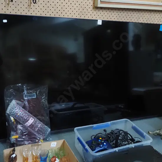 JVC 50" smart TV and accessories 