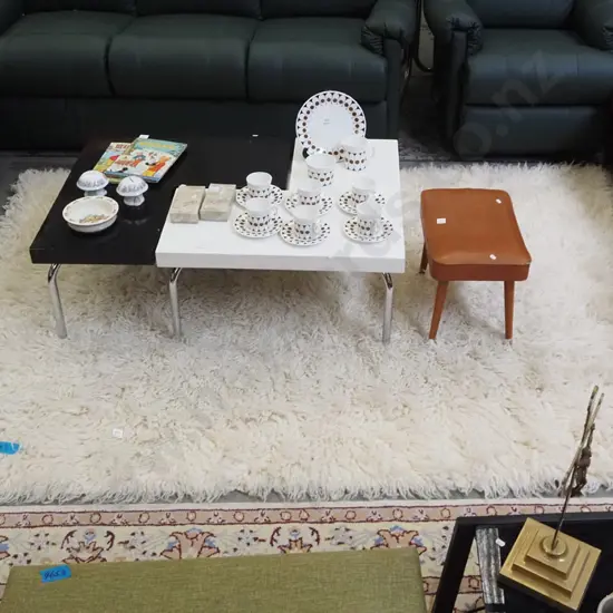  shag pile rug L1600 W2400