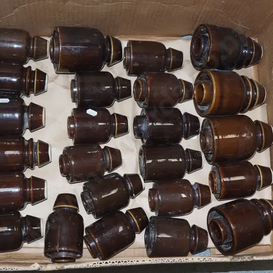 box; electrical insulators