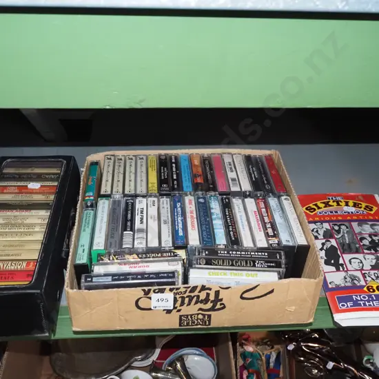 various tape cassettes