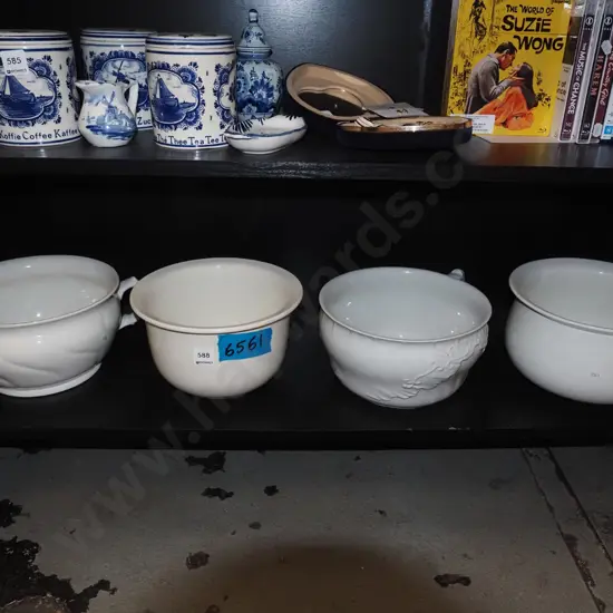 4x chamber pots