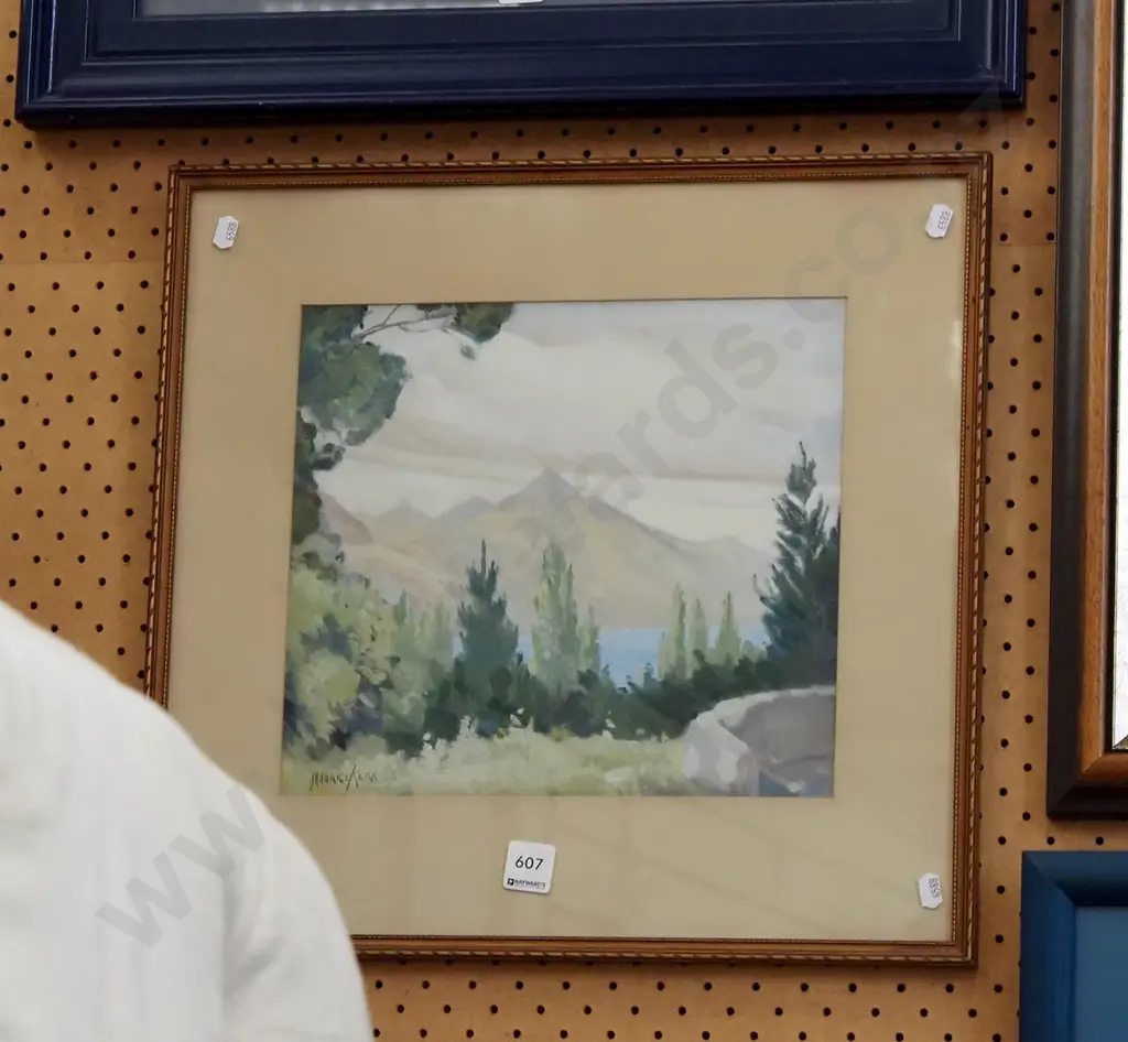 Maurice Kerr - framed oil - landscape Image 1++