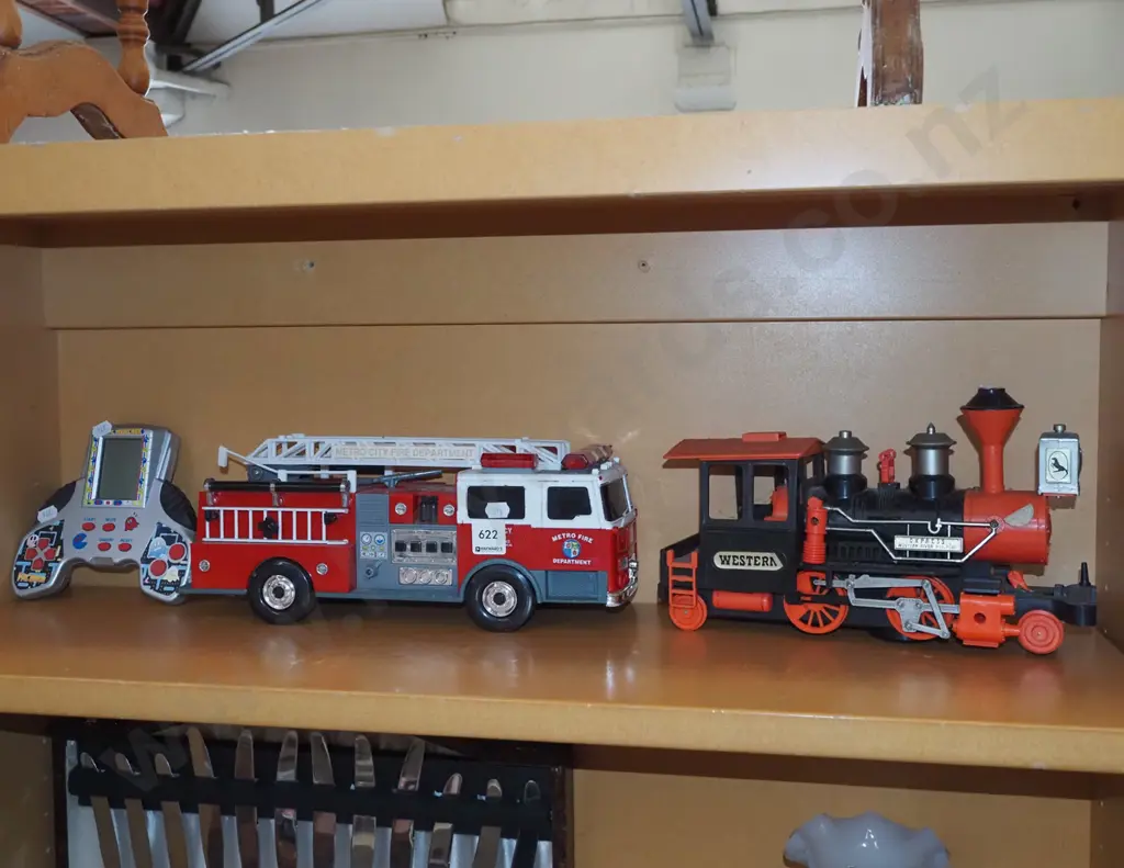 toy train, fire engine etc Image 1++