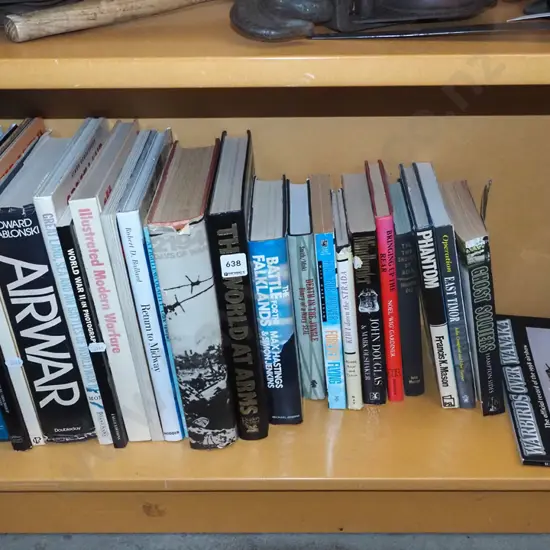 shelf; war books