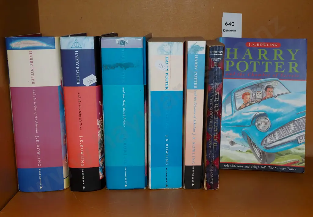 Harry Potter books Image 1++