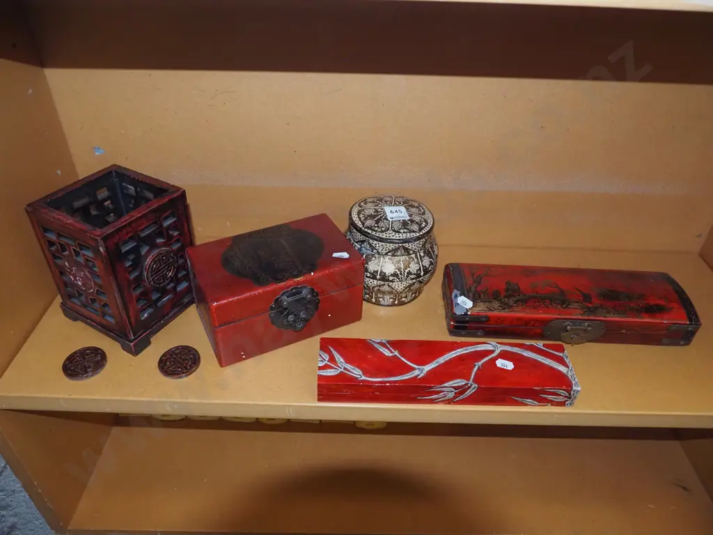 lidded canister, candle lantern etc Image 1++