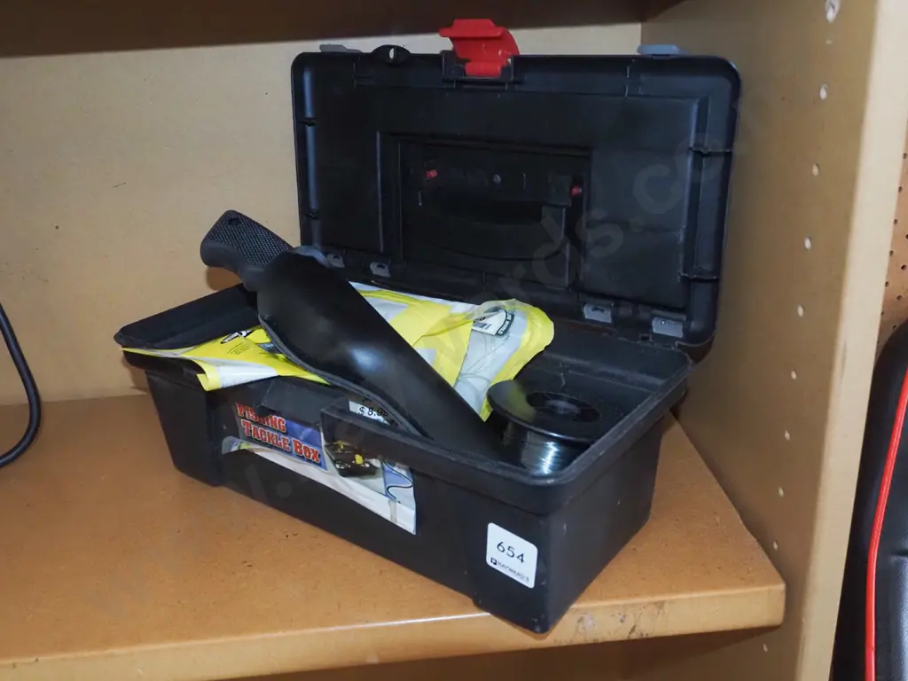 tackle box and contents Image 1++