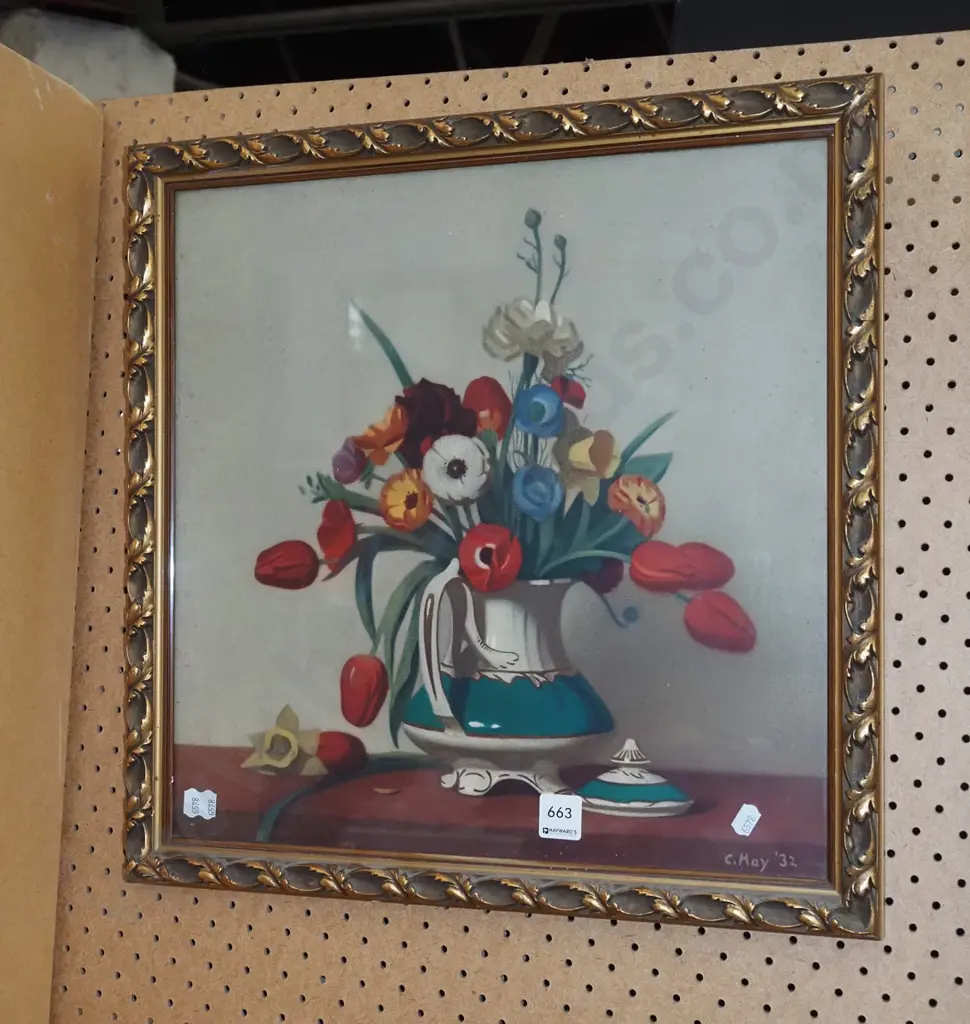 framed print - still life flowers Image 1++